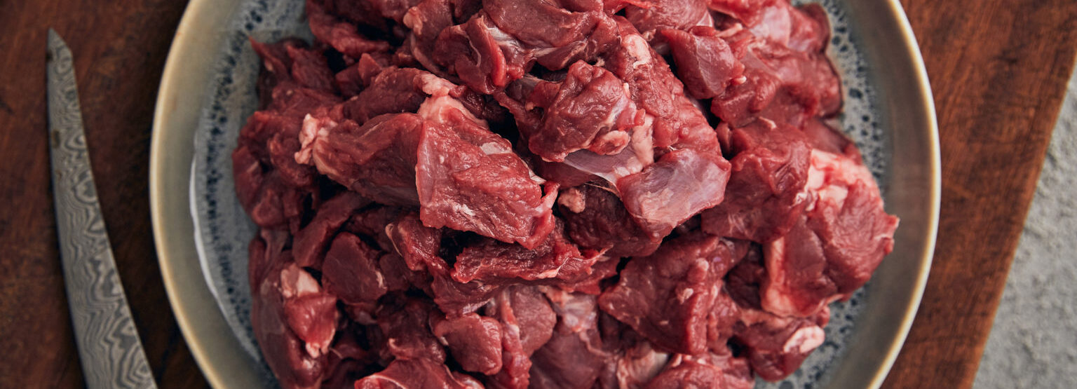 Herefordshire diced venison